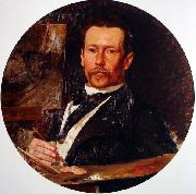 Portrait of the painter Pedro Weingartner, Henrique Bernardelli